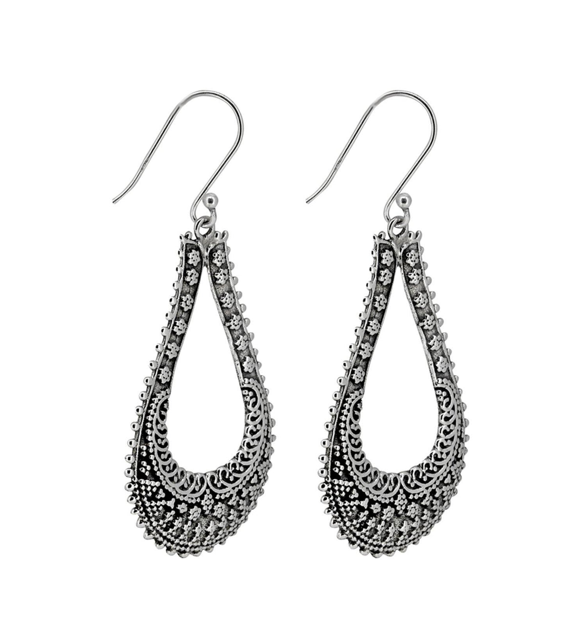 Solid 925 Sterling Silver Dangle Earrings Jewelry - YoTreasure