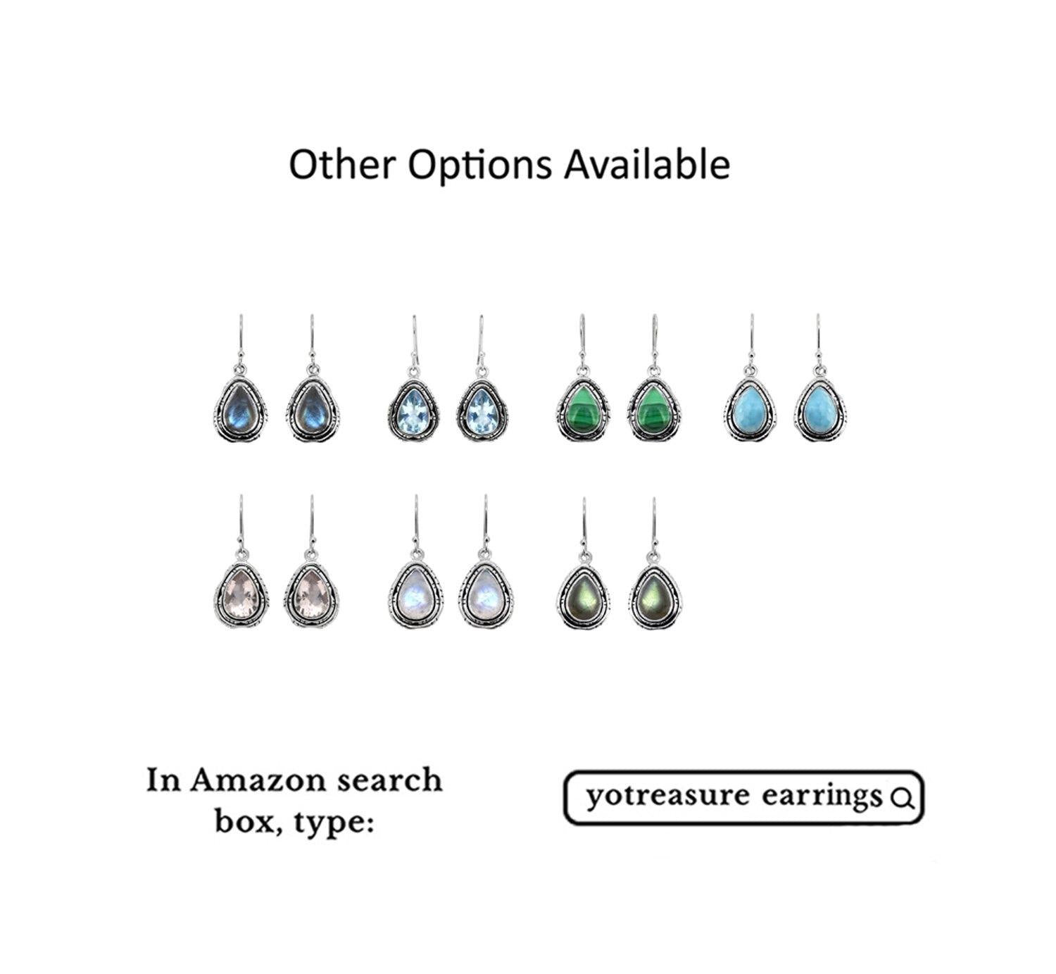 1.35" Labradorite Solid 925 Sterling Silver Dangle Earrings Jewelry - YoTreasure