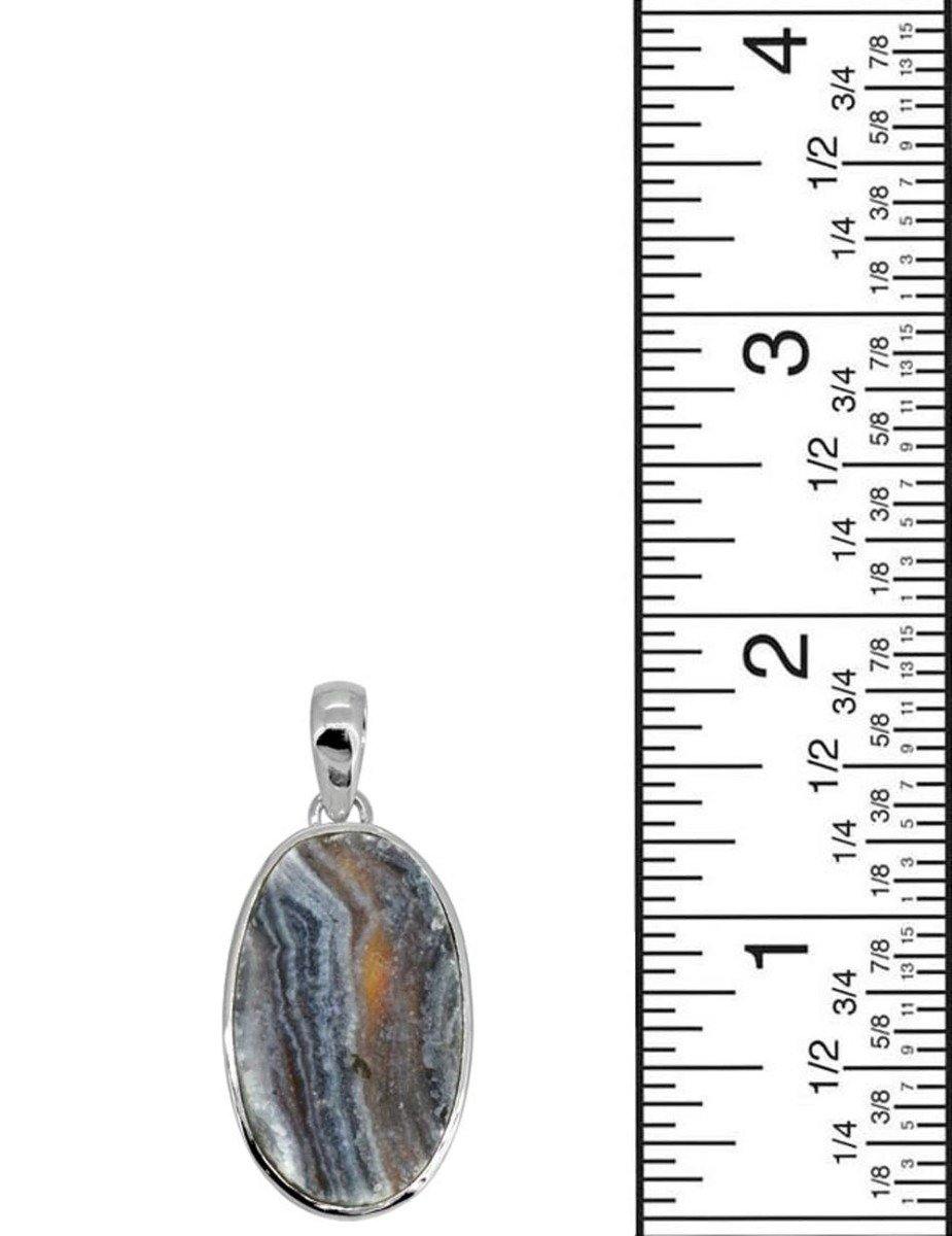 1.85" Desert Druzy Quartz Solid 925 Sterling Silver Chain Pendant Jewelry - YoTreasure