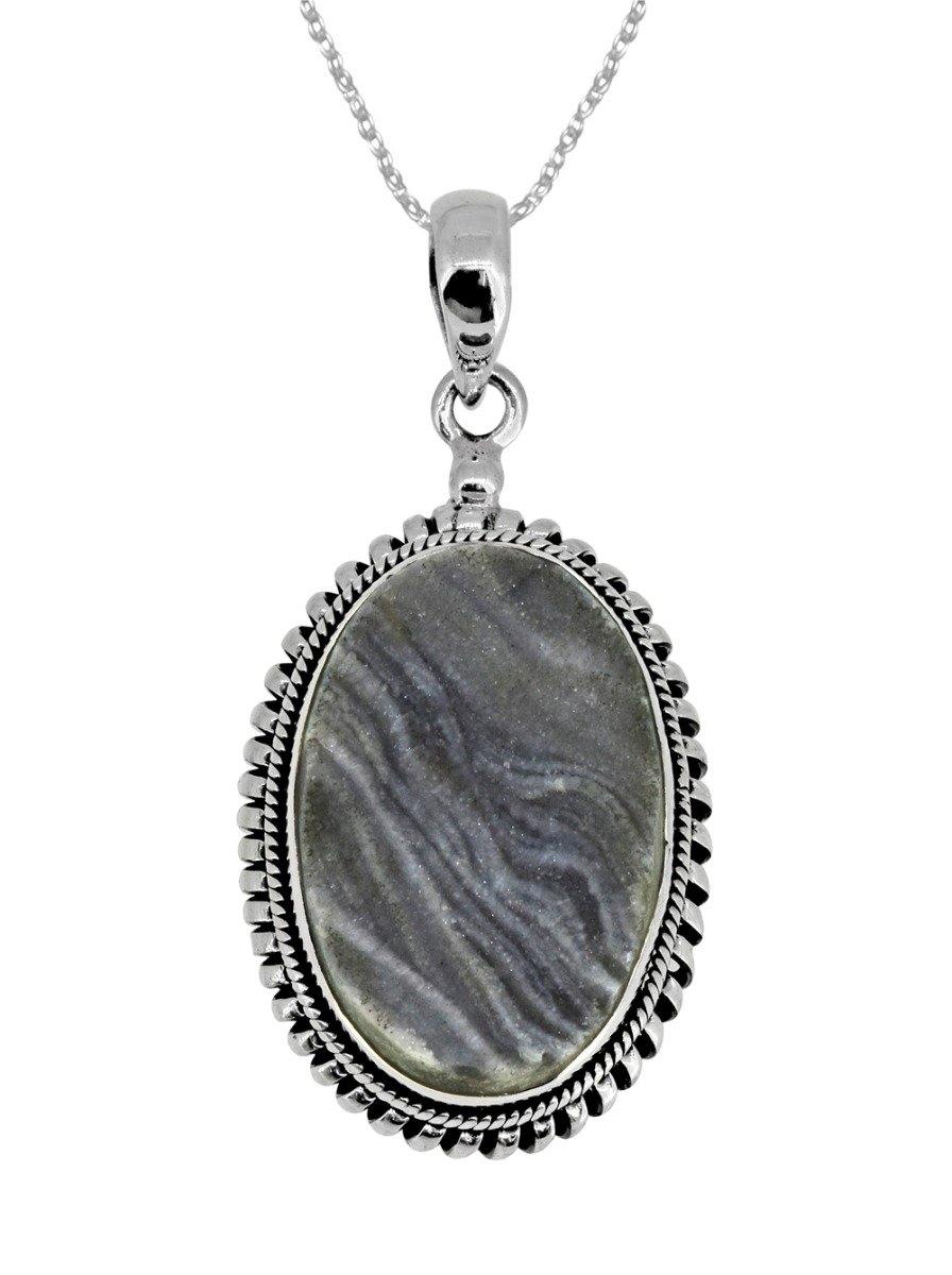2" Desert Druzy Quartz gemstone chain Pendant - YoTreasure
